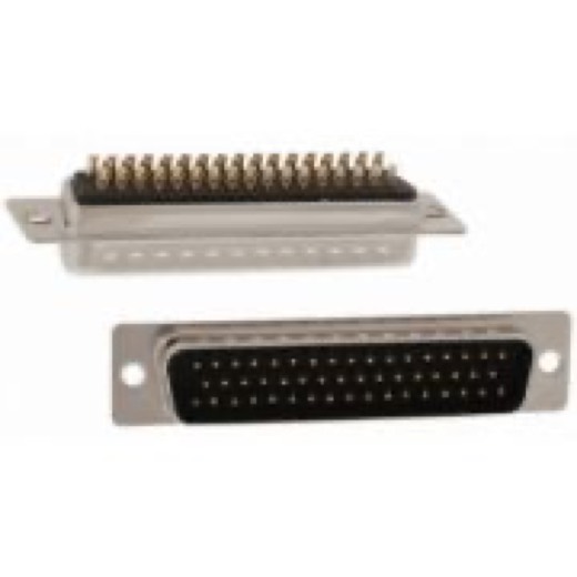 CONECTOR DB50 MACHO SOLDA FIO DB50M