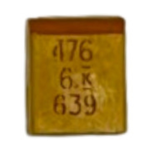KIT COM 05 PEÇAS - CAPACITOR TANTALO SMD 47UF 16V 1210 3,5X2,8MM 476 VISHAY